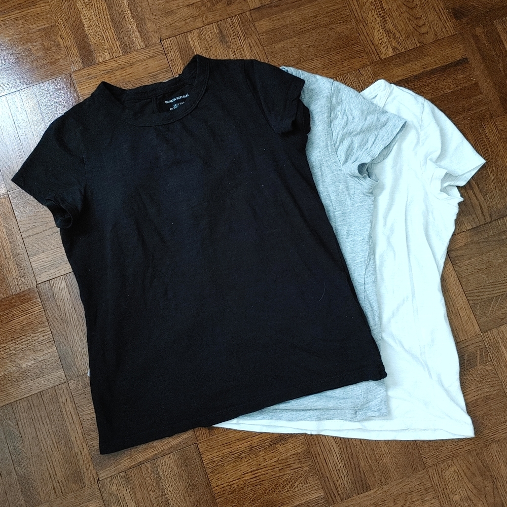 Banana Republic Cozy Slub Tees